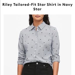 Banana Republic Tall Size 6 Riley Button Up Shirt